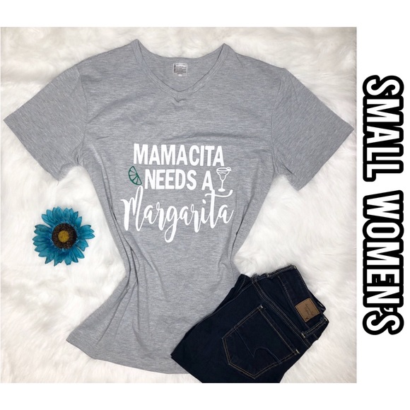 Tops - Mamacita needs a Margarita T-shirt